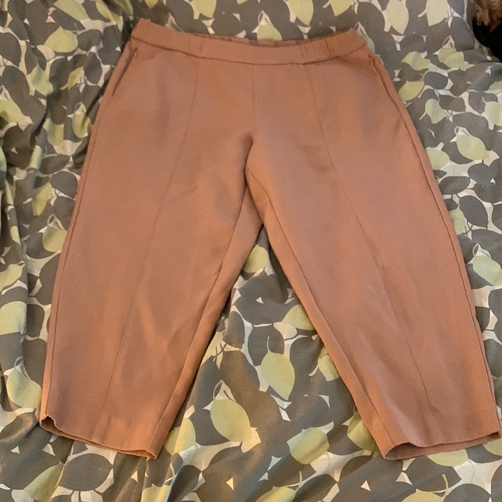Mauve capri pants